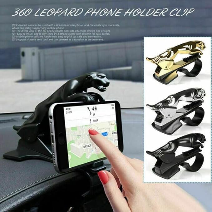 Jaguar 360° Car Dashboard Mobile Holder