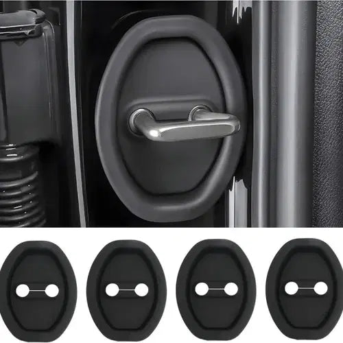 Silicone Car Door Latch Protective Covers — Pack of 4